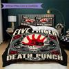 Colorful Five Finger Death Pattern Bedding,Quilt Set Quilt Cover Pillowcase Home Birthday Gift (1*duvet cover+2*pillowcase,without core)ZSJT0917145