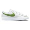Nike Blazer Low 77 GS White Chlorophyll Medium Blue Детские кроссовки Черные DA4074-109