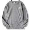 Свитшот Heritage Patch с вышивкой, средне-серый, размер L, мужской, патч, серый, меланжевый, [Б/У]