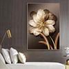 Ретро золотые цветы художественная картина на холсте абстрактные современные постеры и принты скандинавские настенные художественные картины для гостиной домашний декор