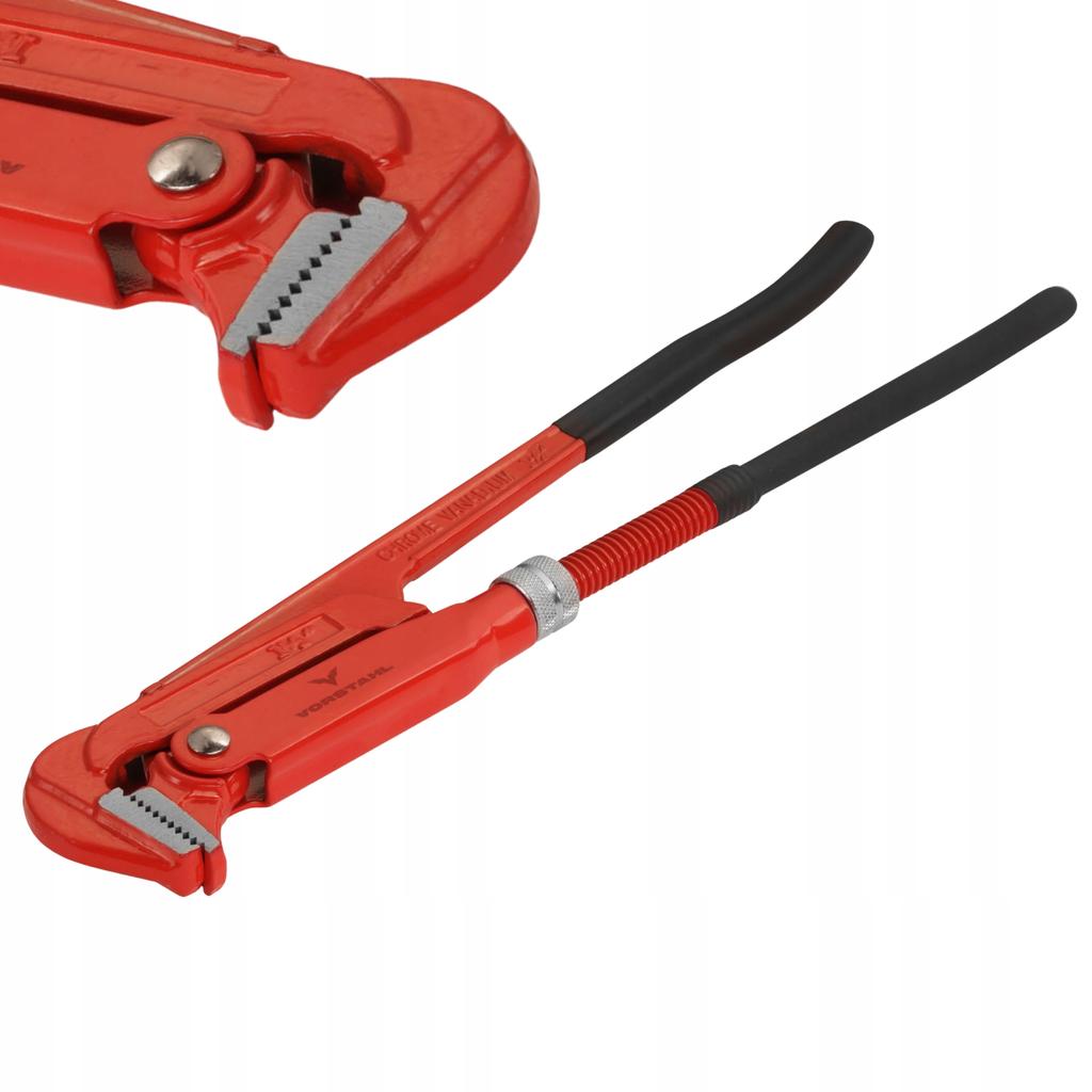 ADJUSTABLE PIPE WRENCH Hydraulic Frog Frog CrV > type 90° 1.5” < Vorstahl
