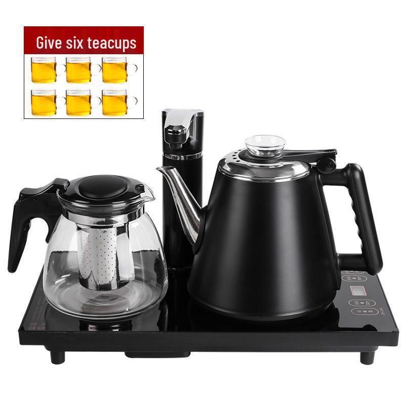 Automatic Electric Kettle & Tea Set: Boil Water, Make Tea, Integrated Pump & Heat Preservation
