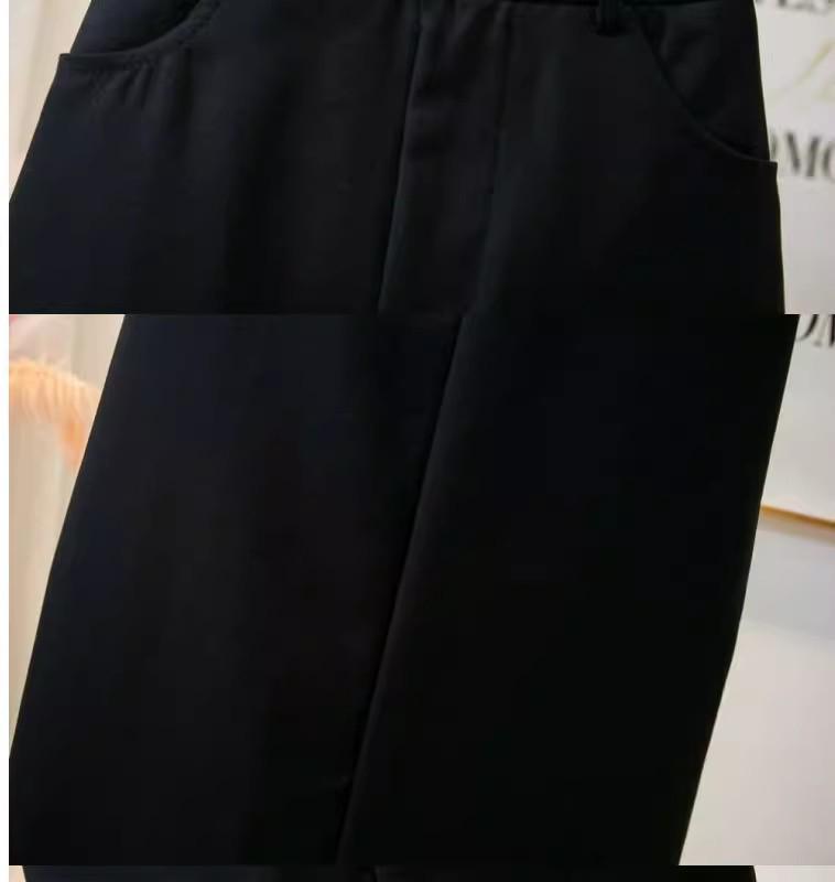 Узкая юбка-миди в стиле ретро с высокой талией для женщин - универсальная весенняя юбка-костюм