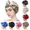 Cover Hat Head Cover Satin Turban Soft Satin Bonnet Hair Bonnet Silk Night Sleep Cap Shower Cap