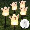 Solar LED Halloween Pumpkin Lantern for Outdoor Garden - Waterproof Decoration