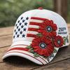 American Week Memorial Baseball Cap D Printed Flag Floral Printed Cap Cap