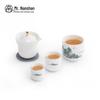 Mr. Nanshan Thousand-Mile Rivers and Mountains Ceramic Travel Tea Set