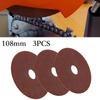 108x3.2x22mm Grinding Discs Electric Chainsaw Sharpener