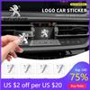 2026 Горячая Наклейка на Автомобиль Новый Стиль Автомобиля Металлический Значок Наклейки для Салона Автомобиля Значки Для Peugeot 206 207 208 308 508 106 10