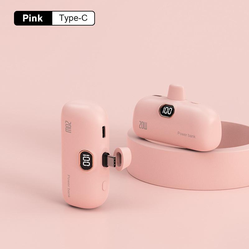 QGeeM 20 Вт Mini Power Bank 5000 мАч PowerBank QC PD Быстрая зарядка для iPhone 14 13 12 Batterie Externe Портативное зарядное устройство для Samsung Xiaomi