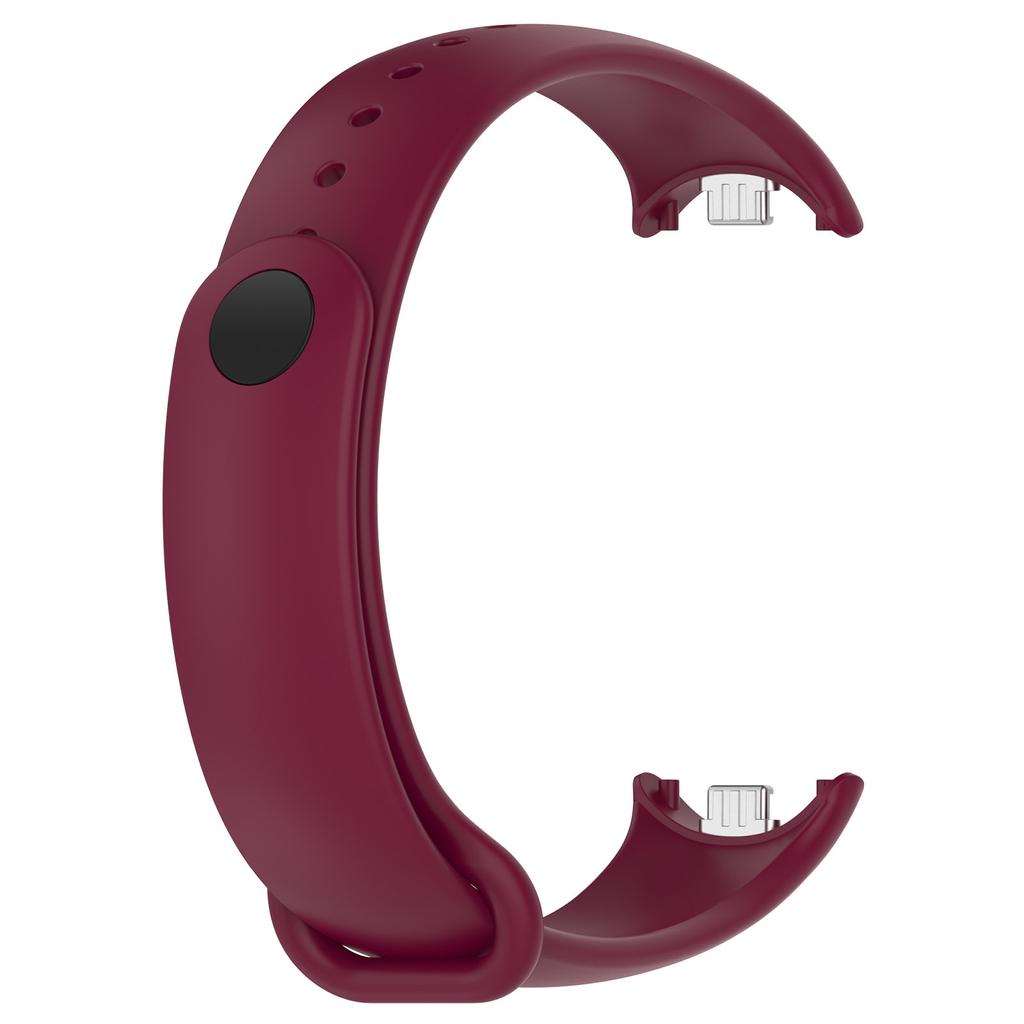 Силиконовый ремешок для Xiaomi Mi Band 9 8 Ремешок NFC Sport Rubber Bracelet Wristband pulseira correa Xiaomi Smart Band 8 Аксессуары