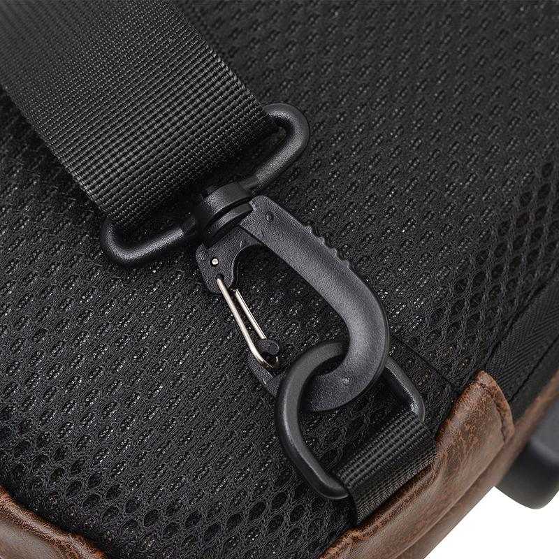 Мужская нагрудная сумка большой вместимости, сумка через плечо, многофункциональная сумка