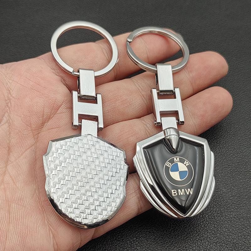 Carbon Metal Car Logo BMW Keychain Key Chain Ring For BMW E30 E39 E36 E46 E60 E90 E91 F10 F20 F30 F40 X1 X2 X3 X5 X6 Accessories cybf04
