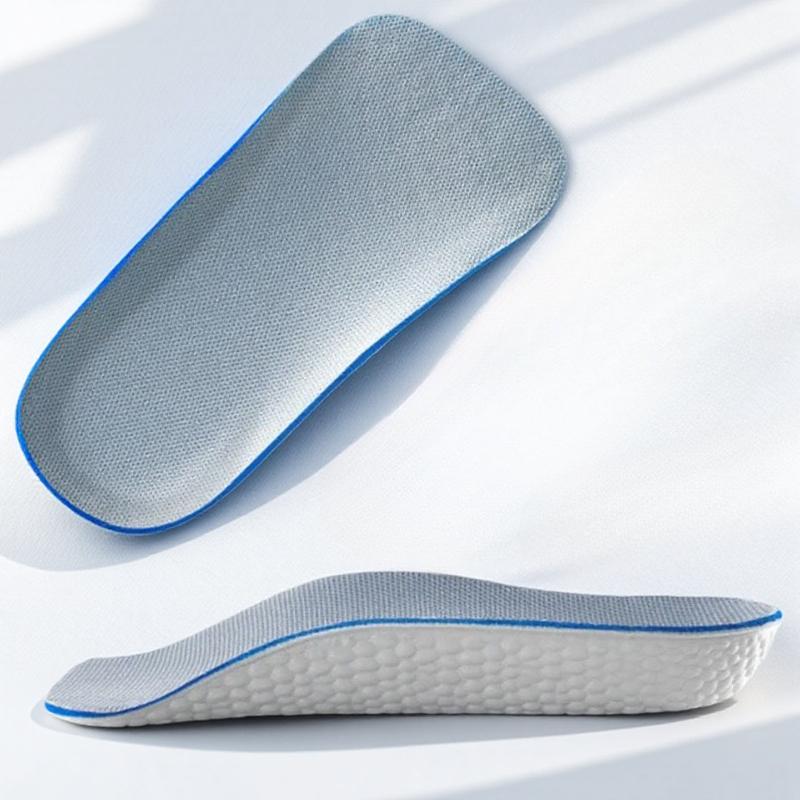 Memory Foam Heel Cushions Men Women Comfortable Insoles Height Increasing Shoe Inserts Soft Pads for Health Support