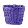 Hand Woven Bicycle Basket Large Capacity Strong Load Bearing Easy Installation Handlebar Bike Front Basket Replacement