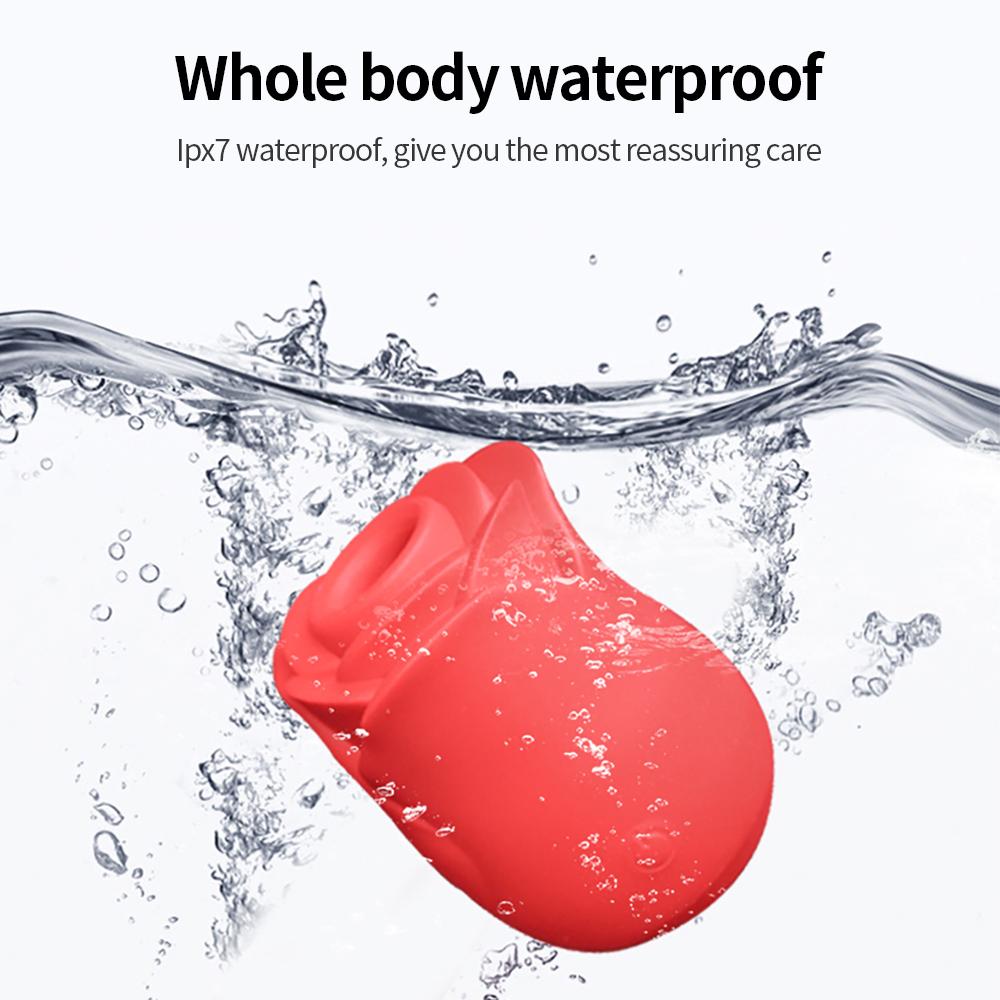 Красная роза, сосающая игрушка для взрослых и женщин, секс-игрушка