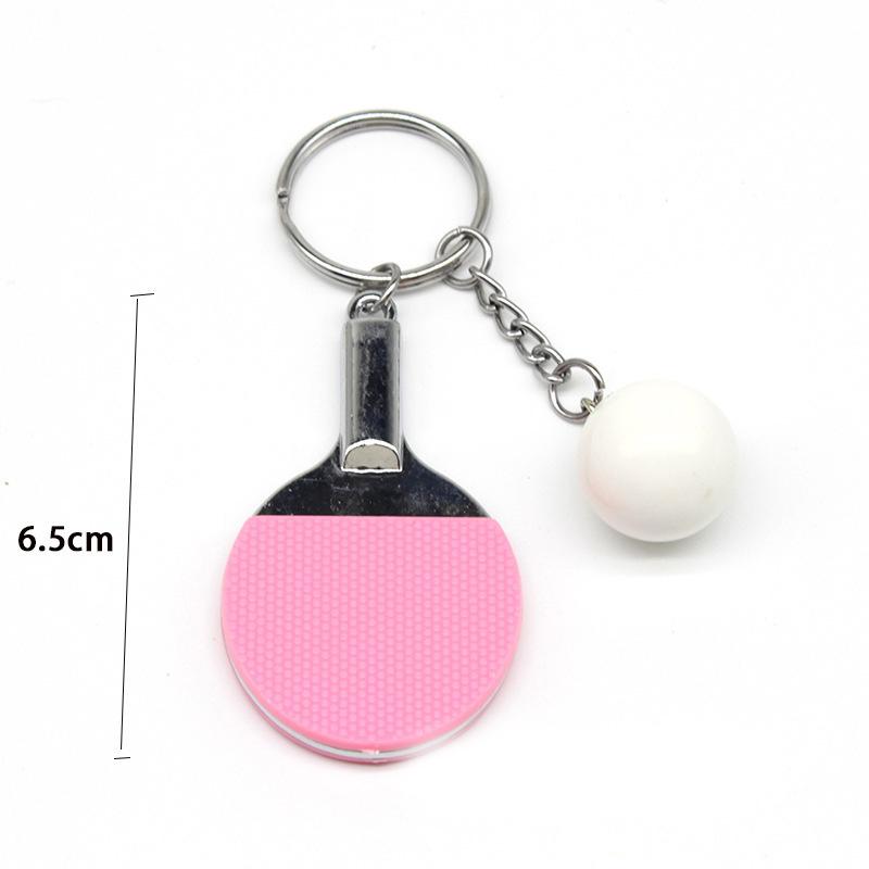 Брелок для ключей, аксессуары для рукоделия, мини-настольный теннис, брелок для настольного тенниса, подарок