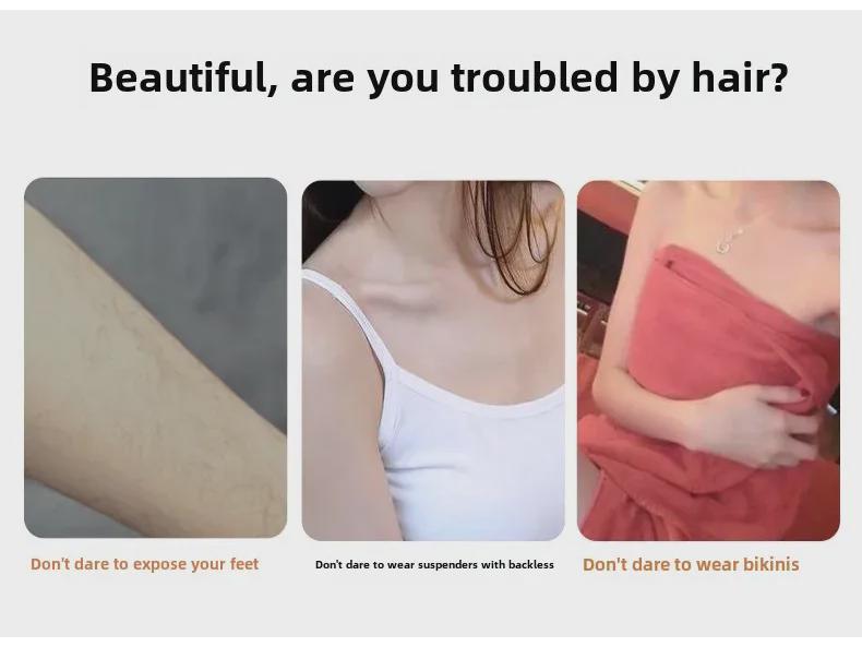 Многофункциональная женская электробритва с цифровым дисплеем для удаления волос в интимной зоне и подмышками