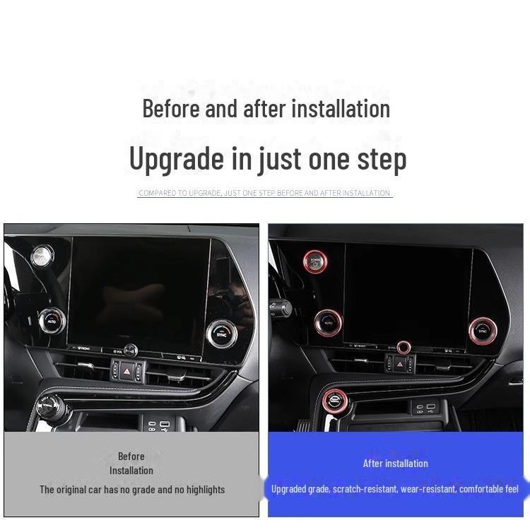 Декоративное кольцо для ручки запуска для Lexus RX350h, RX450h, RX500h, NX260 Interiors