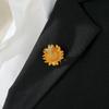 Модная брошь из сплава, высококачественный цветок на грудь, брошь для пиджака и костюма