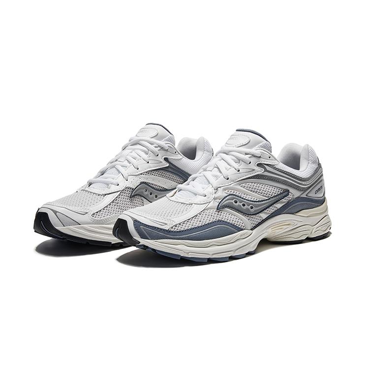 SAUCONY ProGrid Omni 9 Tomorrow, Meet Yesterday Pack - Синие кроссовки унисекс кремового цвета слоновой кости S70832-2