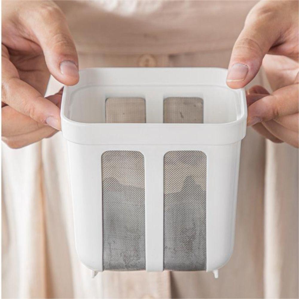 with Lids Yogurt Filter 1100ML Whey Separation Tools Washable Greek Yogurt Strainer Milk Tea