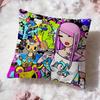 Горячая аниме-подушка Tokidoki Чехол для подушки Премиум-комфорт Двусторонний чехол для подушки - Дизайн "Два в одном" для любой комнаты и салона автомобиля