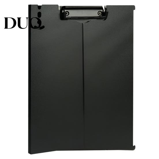 Upright Display Clipboard for Desk Folder with Metal Clip, Multipurpose A4 Plastic File Paper Organizer Classroom Folder, Lightweight Memo Document