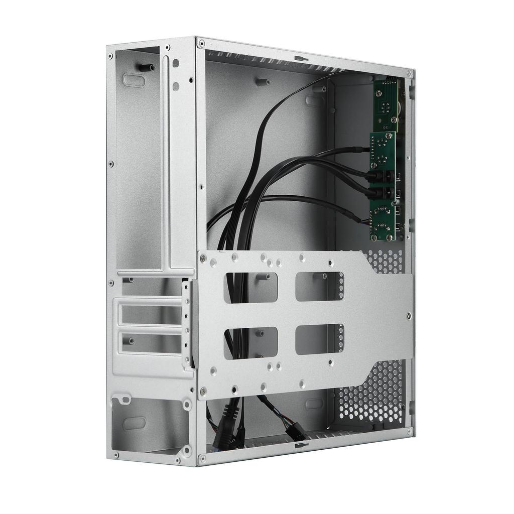 SKTC A10 Мини Горизонтальный/Вертикальный Корпус для HTPC Компьютера MATX 24x24 Материнская Плата Блок Питания 1U 7.3L
