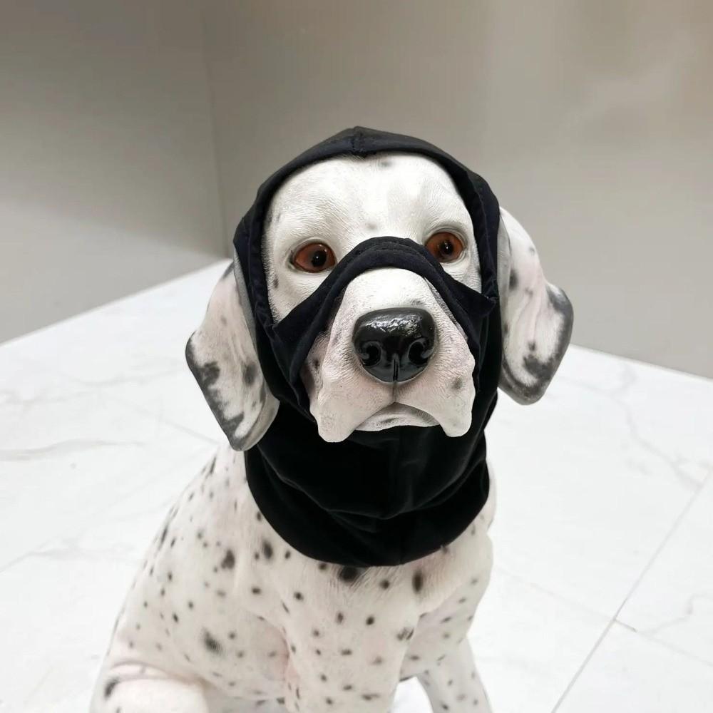 Elastic Dog Face Mask Breathable Anti-Freezing Pet Head Cover Comfortable Soft Warm Dog Calming Earmuffs Pet Supplies