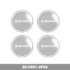 PBMN1 For Skoda 4PCS 56mm Car Wheel Tire Hub Center Sticker Badge Accessories Octavia A5 A7 RS Fabia Superb Rapid Karoq