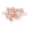 50Pcs Pentagram Paperclips Electroplating Process Fadeless Cute Shaped Mini  Gold Paper Clips Fo