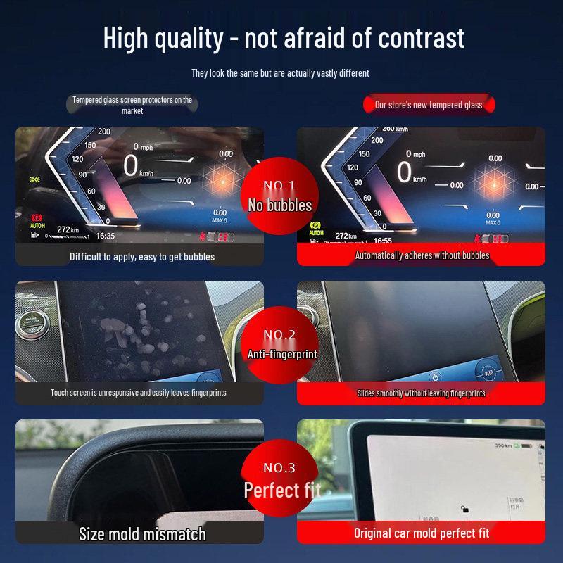 Защитная пленка для экрана навигационной панели Geely Galaxy M7