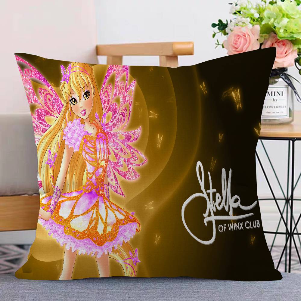 Девочка W-Winx Clubs наволочка чехол для диванной подушки украшение для комнаты дома детский подарок