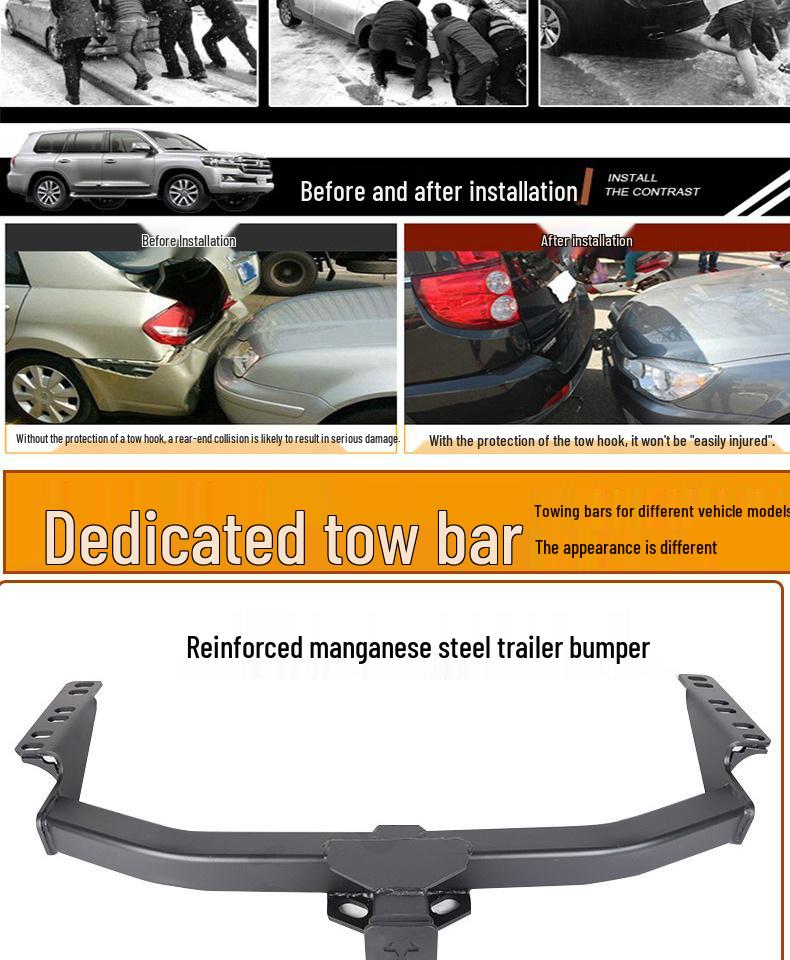 Совместимый адаптер фаркопа для Toyota Highlander 2008-2025 гг. с квадратным отверстием