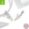 Electroplated Magic Candlestick Diy Beaded Accessory, Fairy Tale S925 Silver Pendant Bsc319