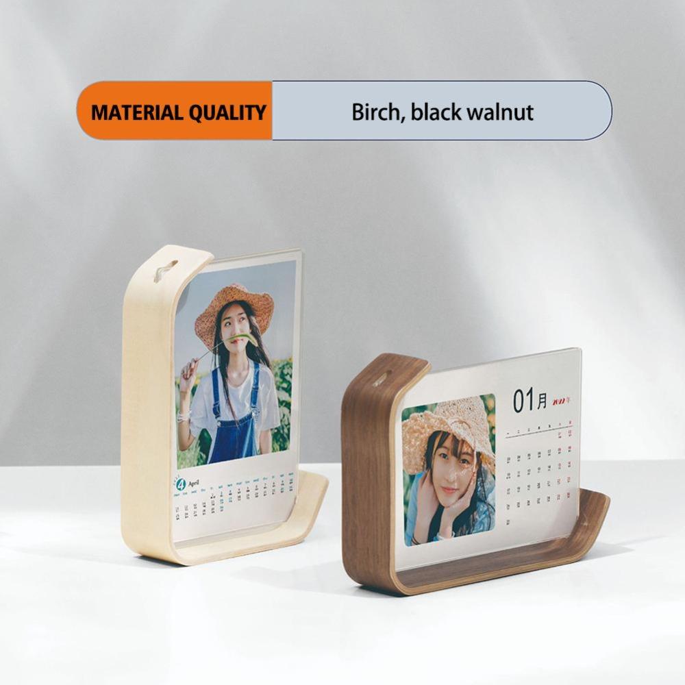 DIY Personalized Photo Box Wooden Photo Frame New Picture Frame Swing Table Home Decor
