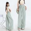 High Waist Wide Leg Pants Chic Straight Leg Pants Fashion Casual Stripe Long Pants  Girls
