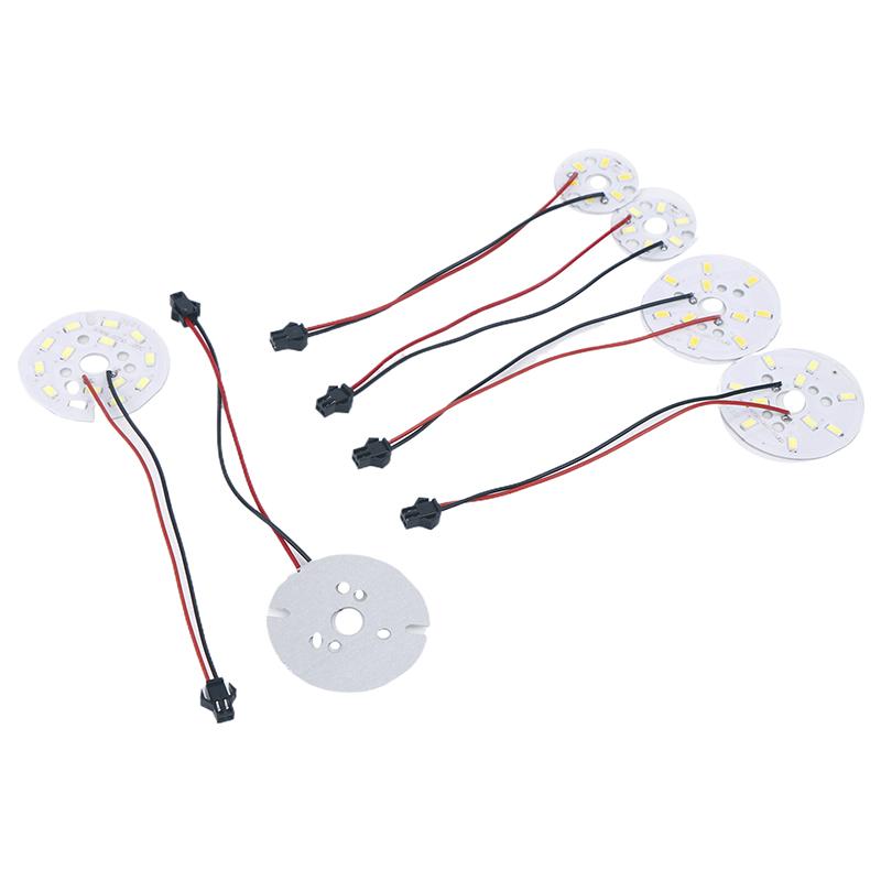 1 шт. Светодиодный источник света Круглая световая панель 3 Вт 5 Вт 7 Вт SMD5730 Сделай сам Потолочный светильник Светодиодная лампа Модификация Световая панель Аксессуары