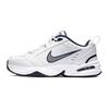 Nike Air Monarch 4 ПУ Кожа Увеличивающие Рост Увеличивающие Рост Низкие Кроссовки Массивные Кроссовки Унисекс Синий Белый 415445-102(TeamS-QD)