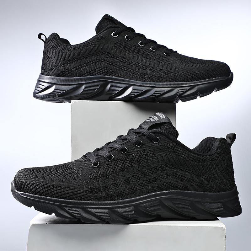 Fashion New Large Size Men's Casual Sports Shoes Fashion Thick Sole Sneakers Mesh Surface Breathable Comfortable Men's Shoes