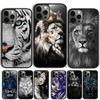 Крутой чехол для телефона с изображением животного - льва и тигра - для iPhone 17 Air 14 15 16 13 12 Чехол для Apple Pro Max Plus Coque