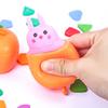 4 шт., игрушка-сжиматель в виде морковки-кролика, снимающая беспокойство, стресс, кролик, редис, сенсорная игрушка-щипок для детей и взрослых, игрушка-игрушка в виде овощей и животных