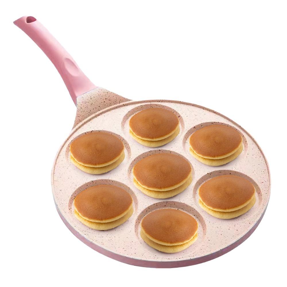 Black Beige Pink Blue Red Egg Frying Pan Breakfast Griddle Pan Home Kitchen
