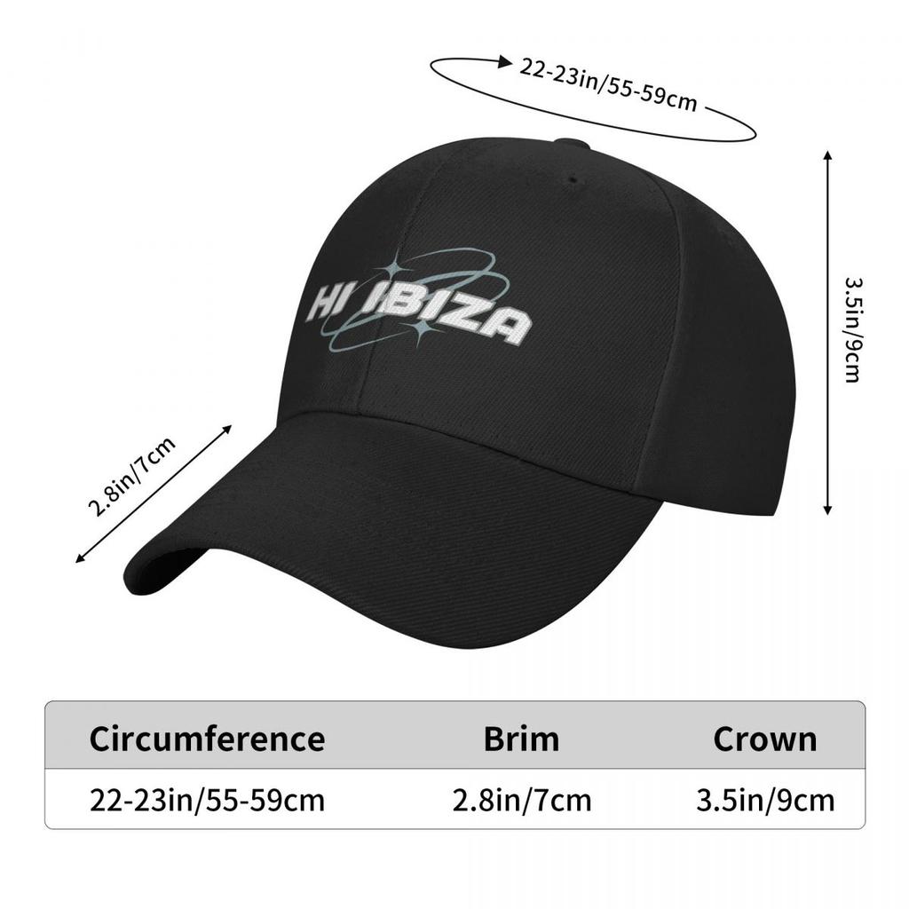 Hi Ibiza Baseball Cap beach hat custom caps Rugby Trucker Hats For Men Women's