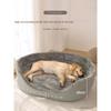 Dog Kennel for All Seasons Cool Kennel  Bed Large Dog Golden Hair Removable and Washable Pet  Mat Cat Kennel Mat Dog Beds