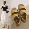 Summer New Flat Soft Bottom Sandals Fashion Two Wear Back Package Heel Roman Beach Sandals Female