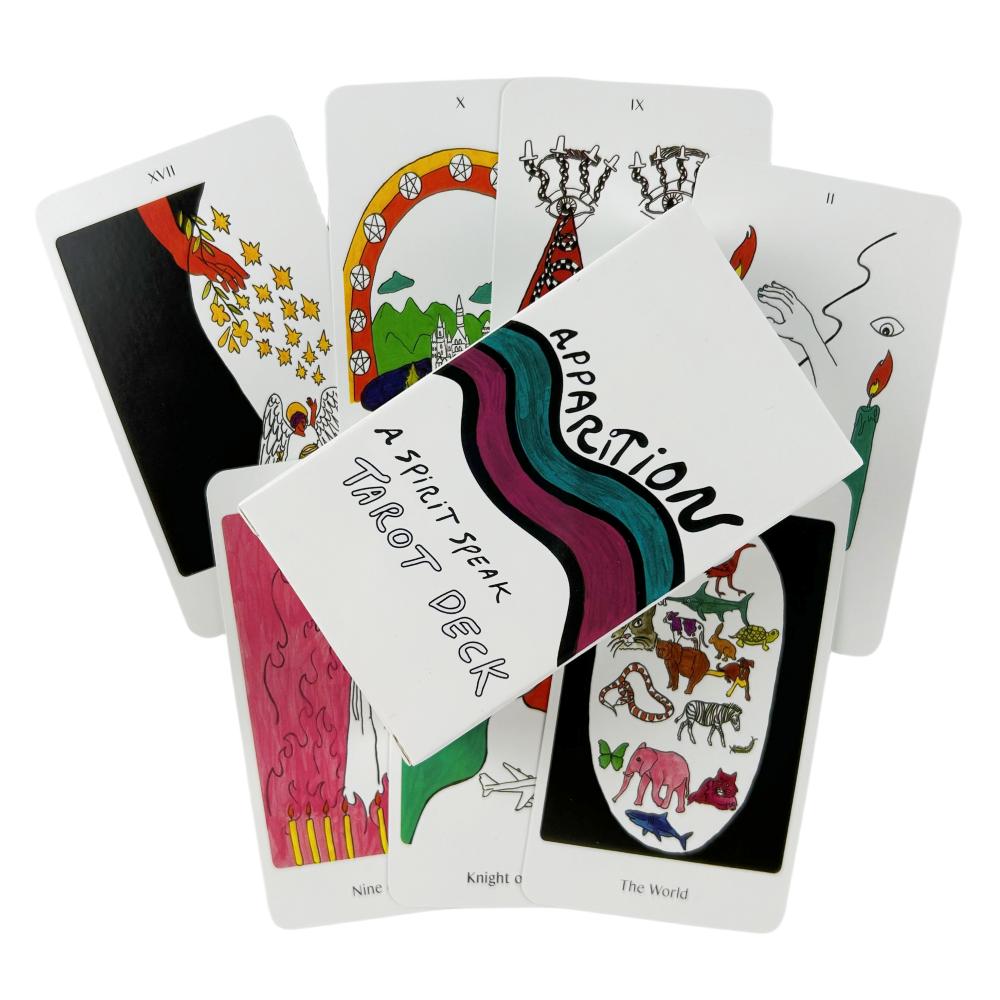 Карты Таро Аниме Модные Мультяшные Милые Для Начинающих Издание Оракул Настольные Игры Настольные Игры Для Вечеринки