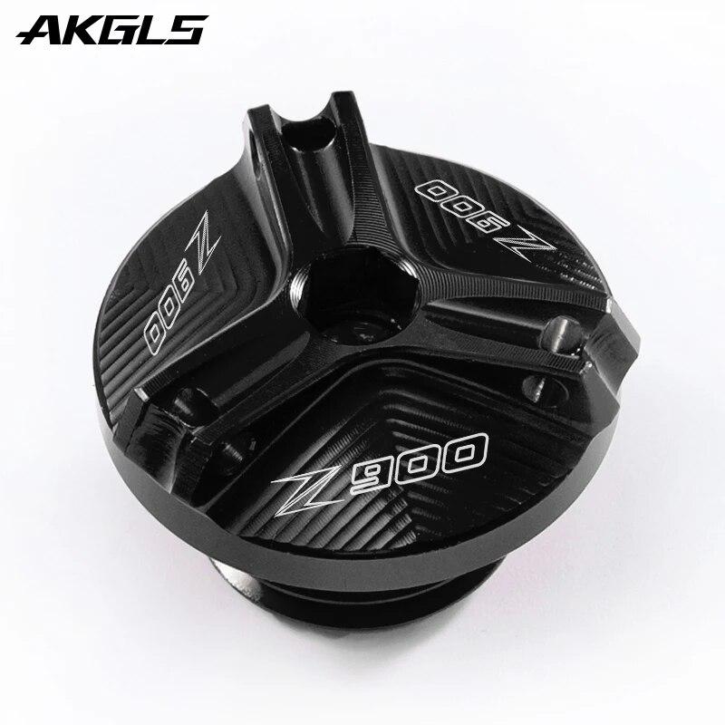 For Kawasaki Z 900 Z900 Z900RS Z 900rs 2017 2018 2022 Motorcycle Engine Oil Cap Bolt Fuel Filler Cap Accessories