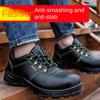 Labor Insurance Shoes Men's Anti-smashing and Anti-piercing Steel Baotou Work Protective Shoes Safety Shoes